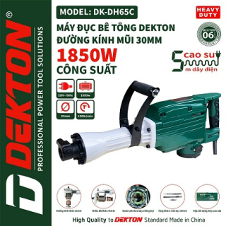 MÁY ĐỤC 30LI DEKTON ĐÀ NẴNG DK-DH65C